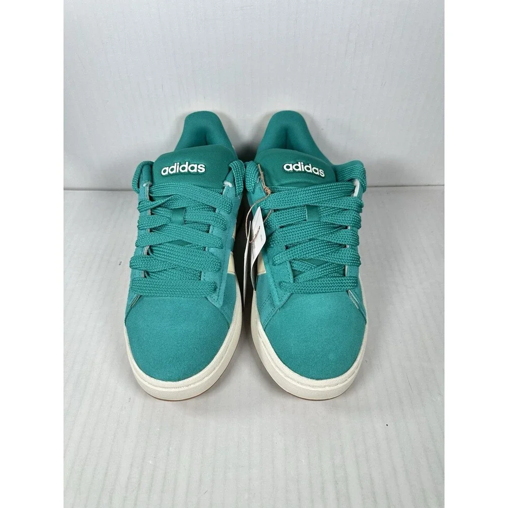Size 8.5 adidas Grand Court Alpha 00s Lace Up Womens Blue Green Shoes JQ3004